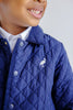 Caldwell Quilted Coat | Nantucket Navy/Palmetto Pearl