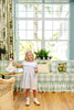 Stewart's Square Collar Dress | Brunch Plate Plaid with Palm Beach Pink