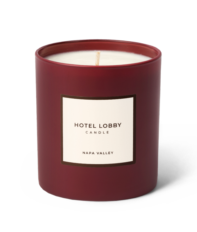 Hotel Lobby Napa Valley | Luxury Fall Scented Soy Candle | 9.75oz