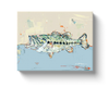 "Gone Fishin' Blue" Canvas | 20X16