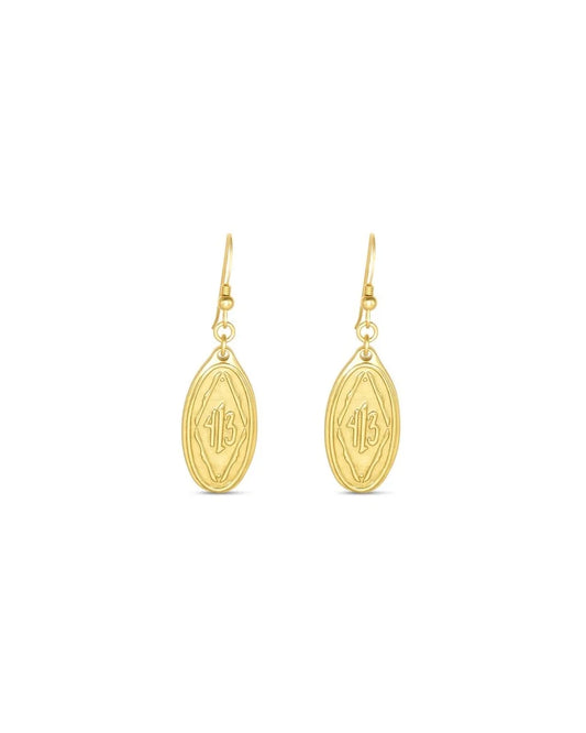 Philippians 4:13 | French Hook Earrings | Original Pendant