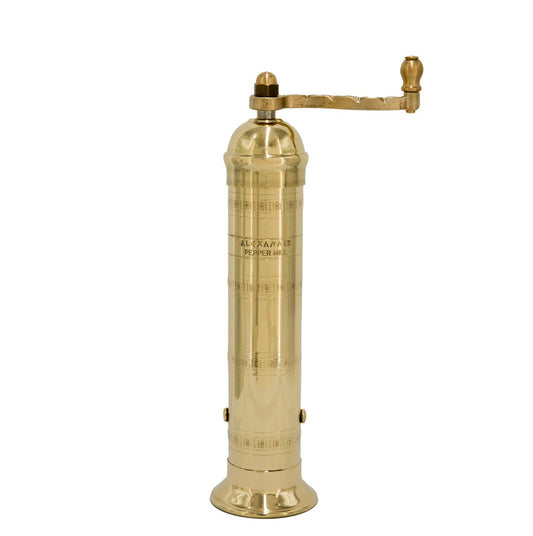 The Original Greek Pepper Mill | 9" Brass Pepper Mill