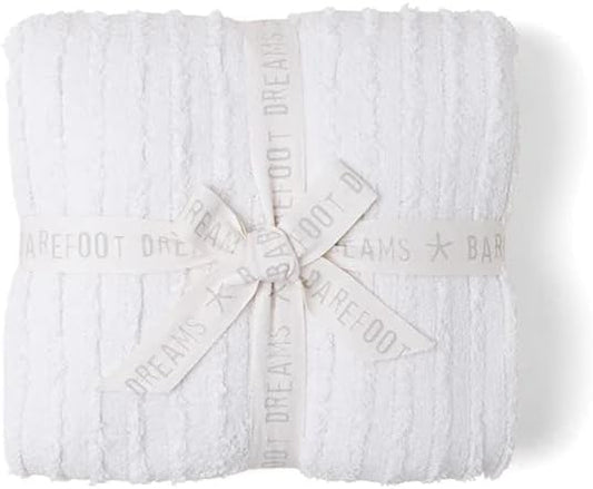 CozyChic® Angular Rib Blanket | Cream