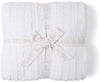CozyChic® Angular Rib Blanket | Cream