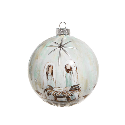 Holy Family Ball Ornament | 5"