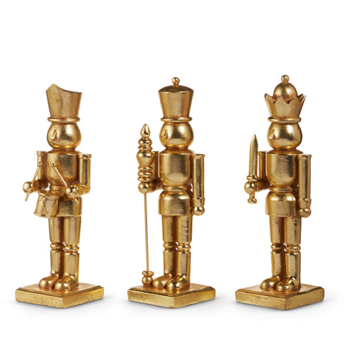 10" Gold Nutcracker