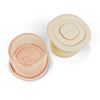 Ali+Oli Silicone Food Containers (4oz) 2-pack | Blush-Khaki