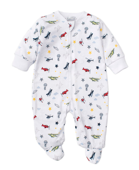 Active Aviators Footie w/Zip