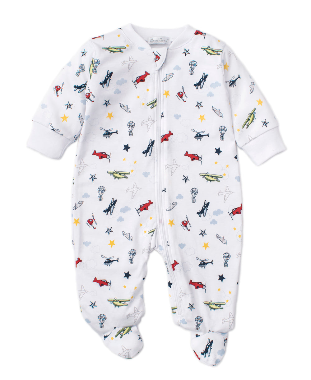 Active Aviators Footie w/Zip