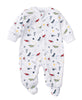 Active Aviators Footie w/Zip