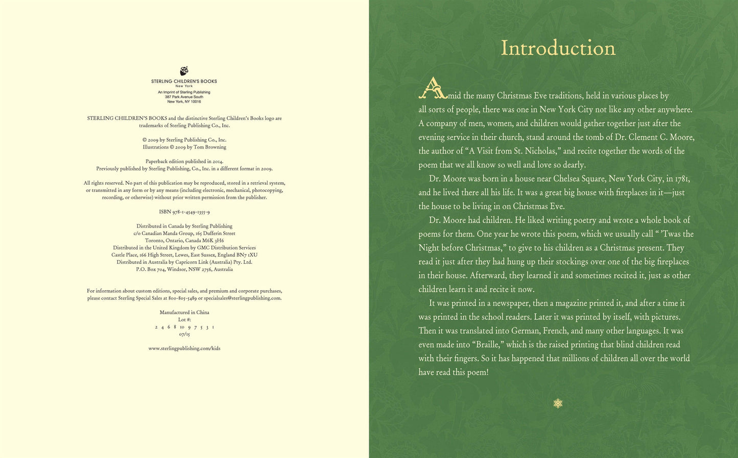 Night Before Christmas Trade Paperback
