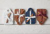 Mini Appetizer Board | Natural | Merlot Ribbon
