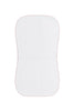 Milano Baby Burp Cloth | Pink Picot Trim