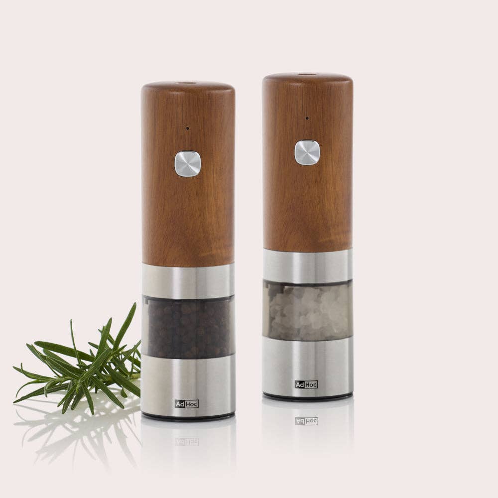 Electric Salt & Pepper Mill in Acacia Wood