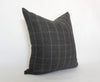 Glenton Pillow | Dark Gray | 22x22