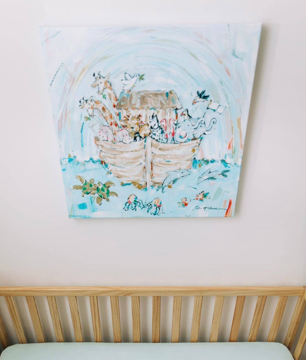 "Noah's Ark III" Canvas Print