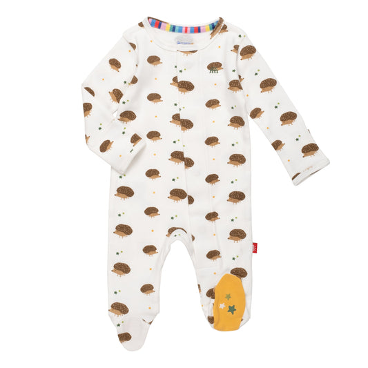 Gus Organic Cotton Magnetic  Footie
