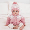 Fairisle Beanie Hat | Rosy