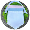 Color Cotton Pique Banner With Ric Rac Trim | Multiple Colors