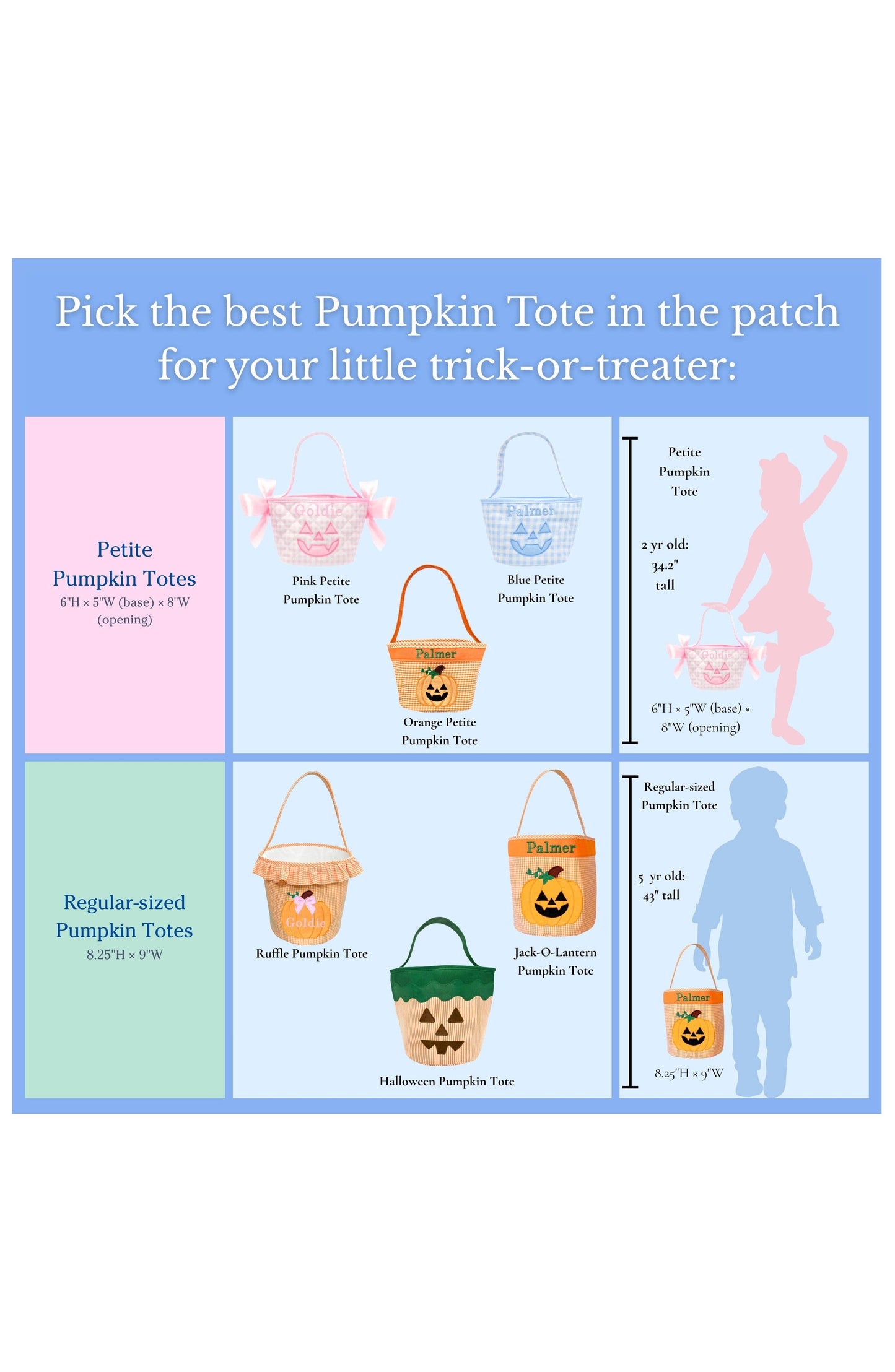 Petite Pumpkin Tote | Pink