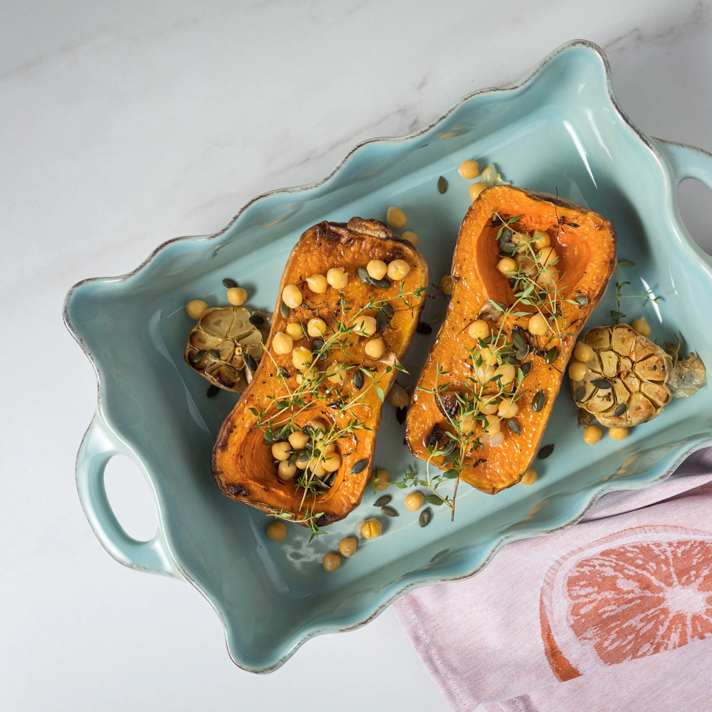 Rectangular Baker Cook & Host | Casafina by COSTA NOVA | Robin's Egg Blue | 2 sizes