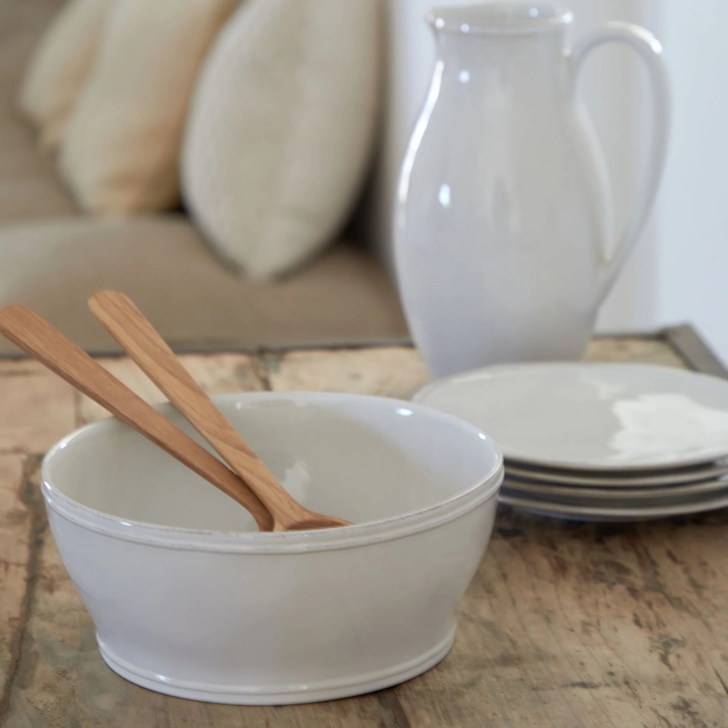 Serving Bowl Fontana | Casafina by COSTA NOVA | 10" White