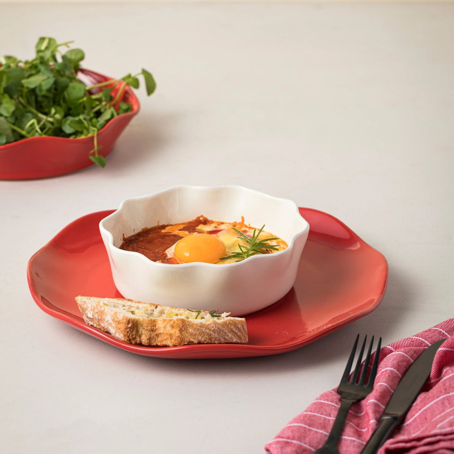 Pie Dish Cook & Host | Casafina by COSTA NOVA | White | 2 sizes