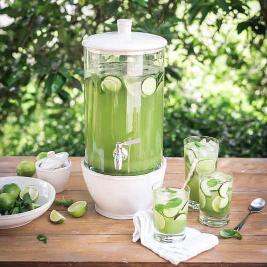 Glass Drink Dispenser with Stand Fontana | Casafina by COSTA NOVA