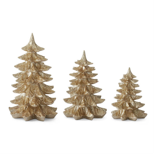 Gold Glittered Resin Tree | 3 sizes