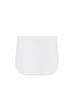 Milano Baby Burp Cloth | Pink Picot Trim