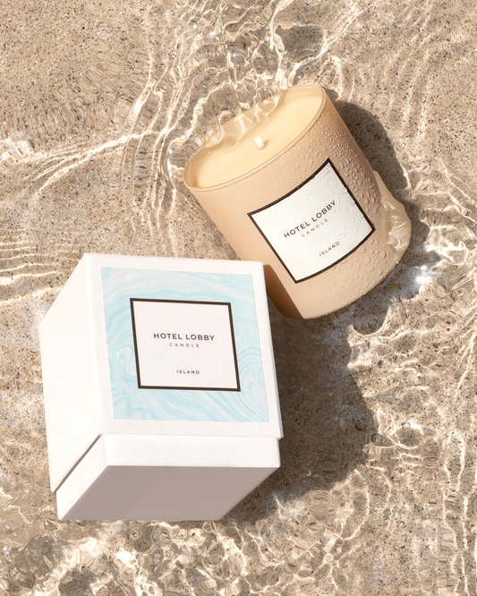 Hotel Lobby Island | Luxury Soy Coconut Candle | 9.75 oz