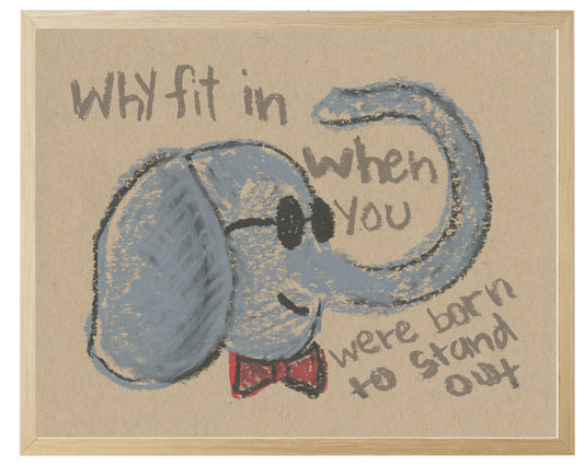 Stand Out Elephant | 36x30
