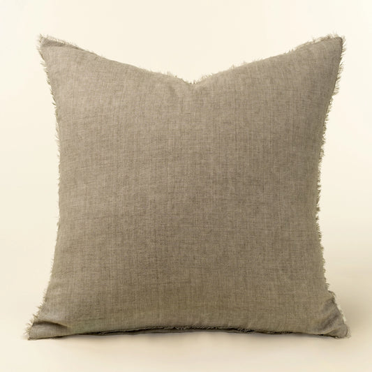 Lina Linen Pillow | Almond | 24x24