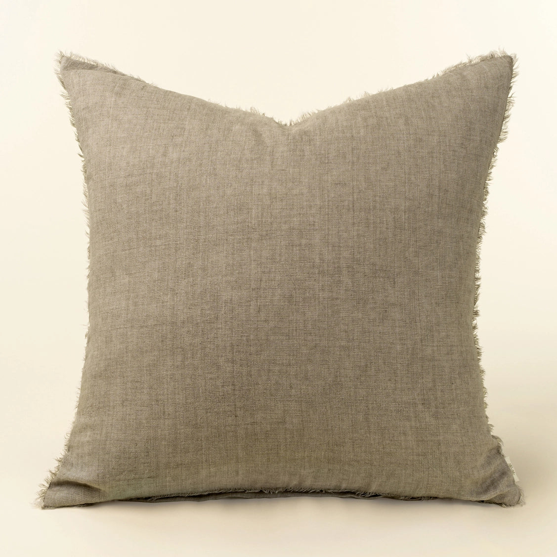 Lina Linen Pillow | Almond | 24x24