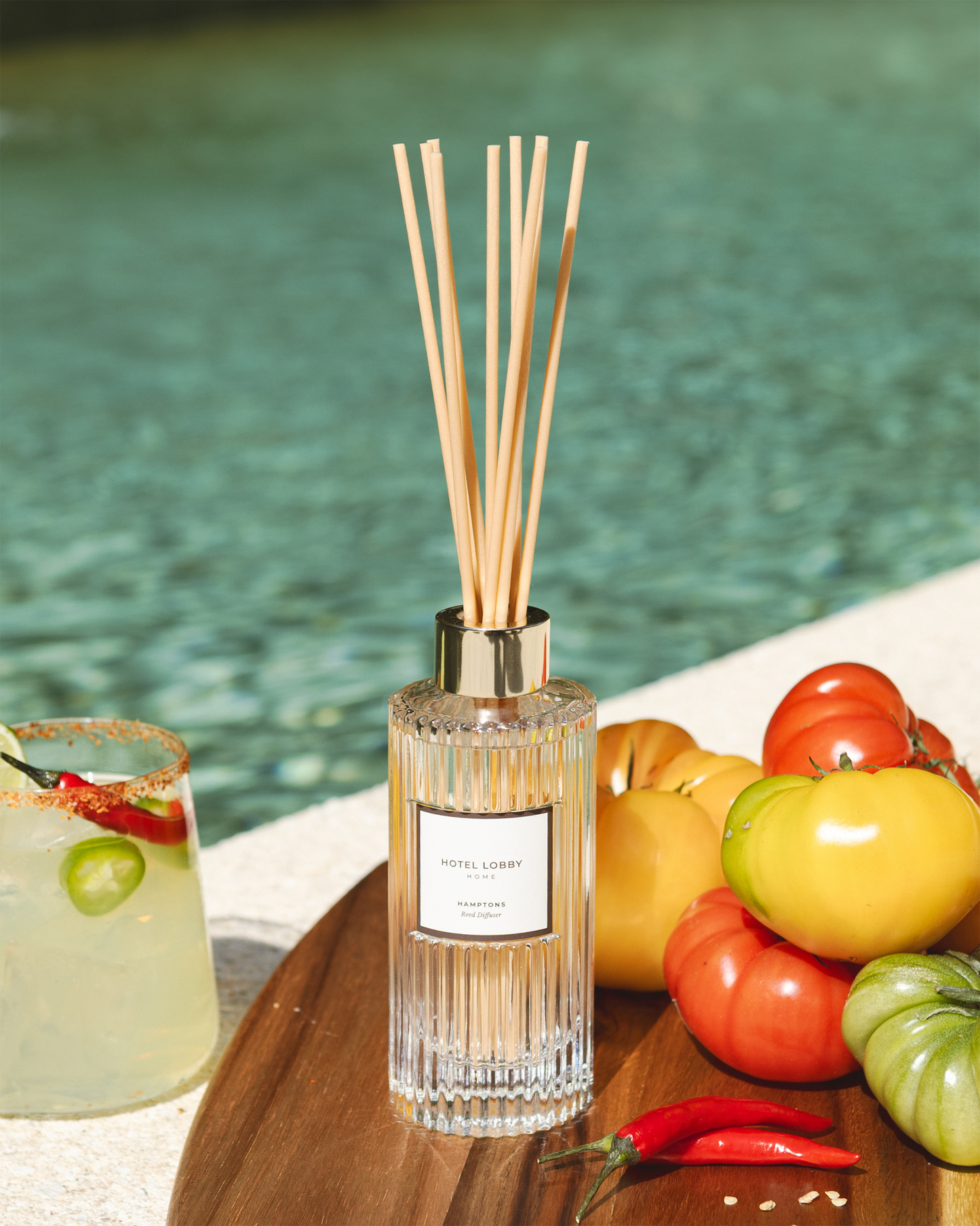 Hotel Lobby Hamptons | Luxury Tomato Reed Diffuser