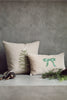 Velvet Bow Pillow | 21x12