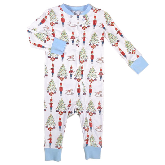 Nutcracker Boys Zipped Playsuit