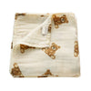 Bamboo Muslin Swaddle | Teddy Bear