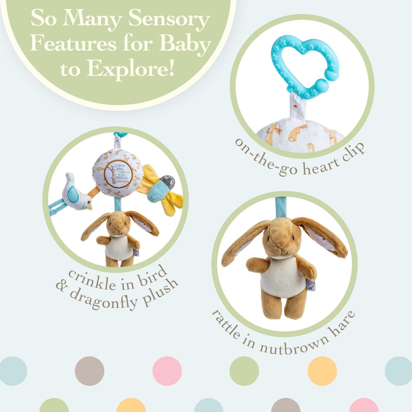 Guess How Much I Love You Activity Toy with On The Go Clip