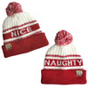 Naughty or Nice Reversible Beanie | Toddler