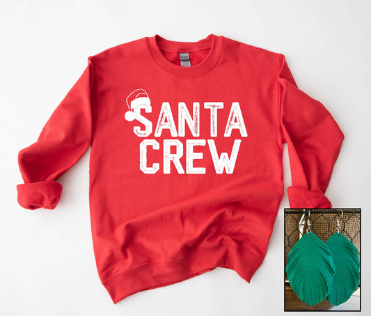 Santa Crew Christmas Sweatshirt