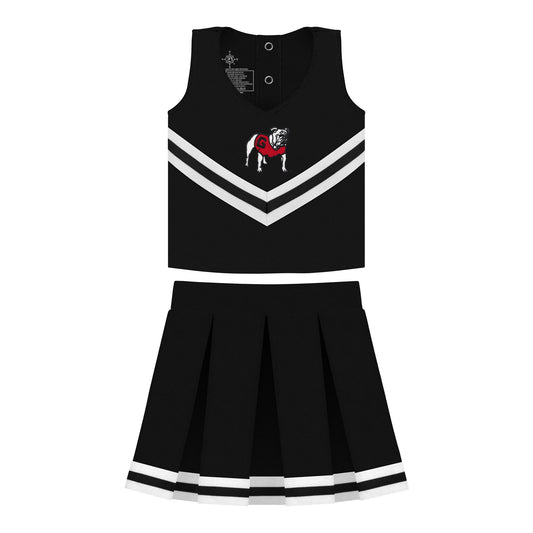 Cheer 2-piece + Bloomer | Black