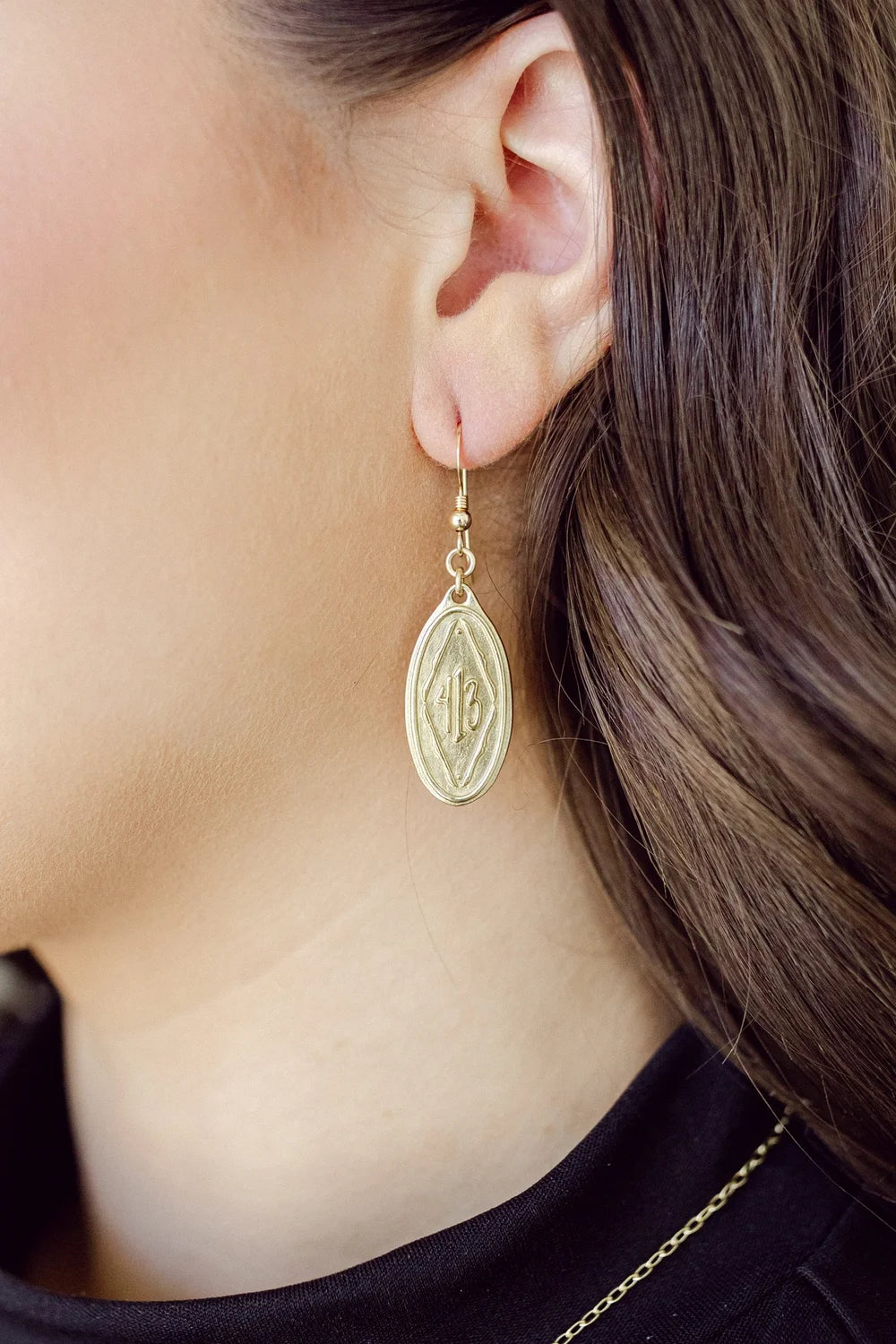 Philippians 4:13 | French Hook Earrings | Original Pendant