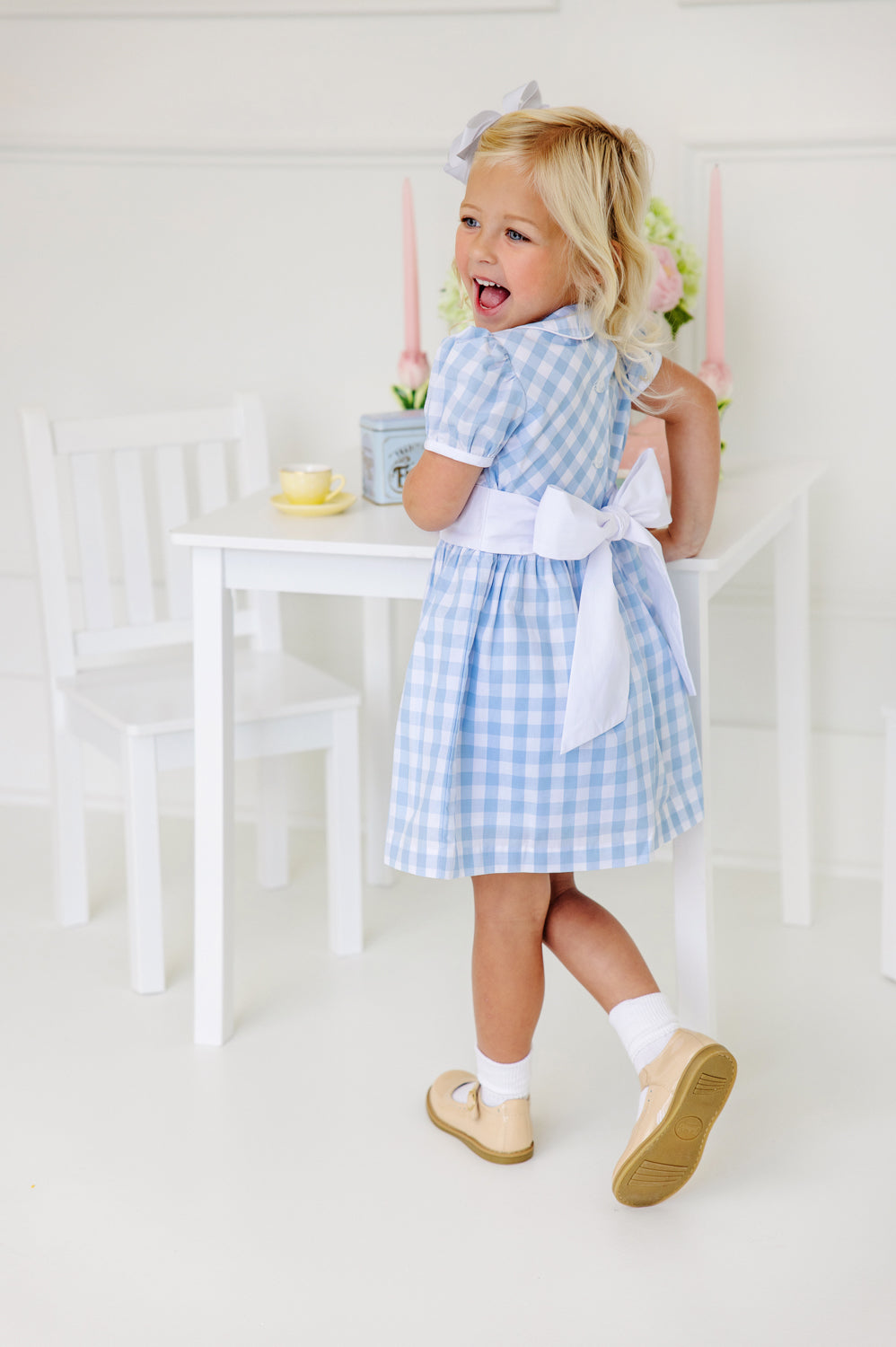 cindy lou who blue dress Nantucket Navy Grandccasion Cindy Lou Sash Dress | Children's Boutique Apparel & Classic Gifts