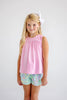 Sleeveless Dowell Day Top | Pier Party Pink With Worth Avenue White