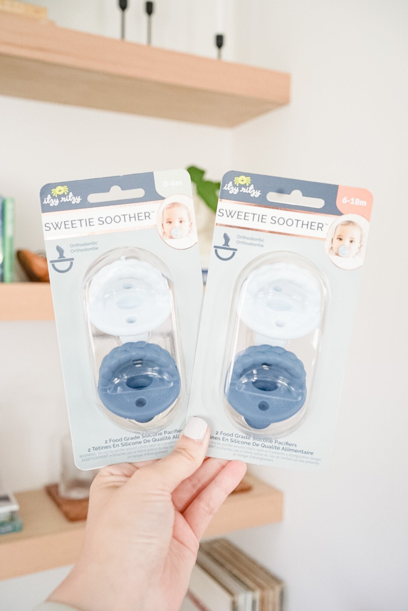 Sweetie Soother™  Orthodontic Pacifier Set | Blue