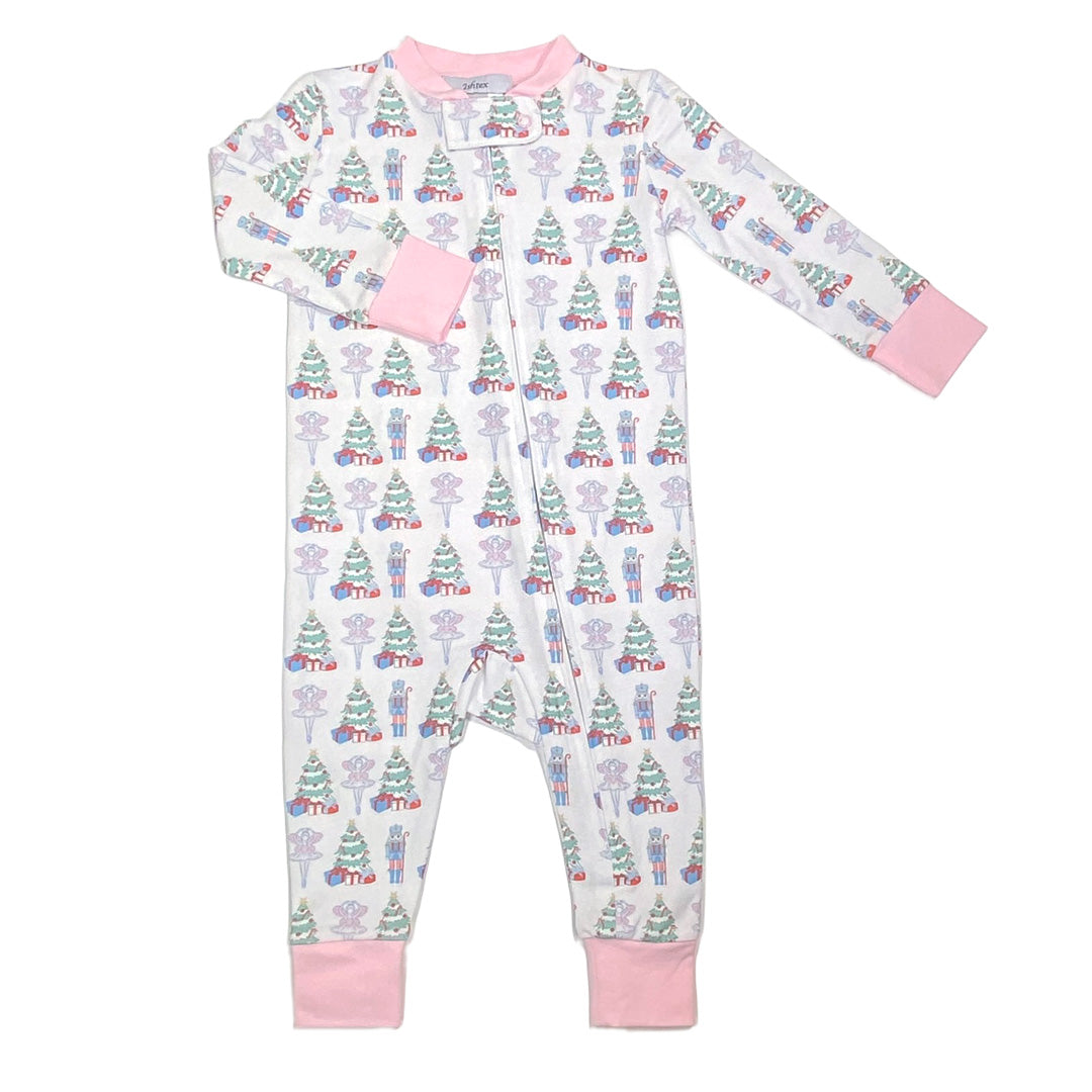 Nutcracker Girls Zipped Playsuit