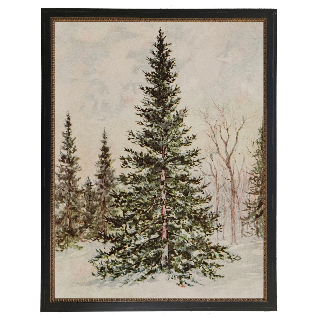 Framed Tree Oil Painting Reproduction | 12x16