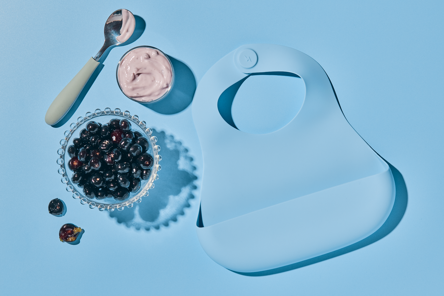 Magnetic Bib | Blueberry Burst