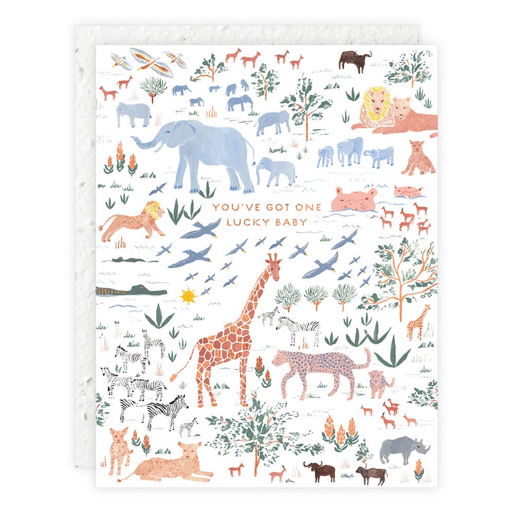 Lucky Baby | Baby Card